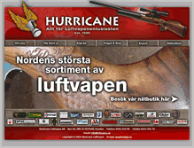 Tablet Screenshot of luftvapen.se